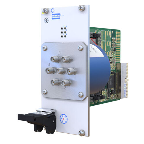 PXI/PXIe Microwave Multiplexer, Single SP6T, 67 GHz, 50 Ω, SMA-1.85, Terminated, Failsafe