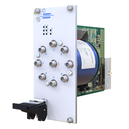PXI/PXIe Microwave Multiplexer, Single SP8T, 26.5 GHz, 50 Ω, SMA, Terminated, Failsafe
