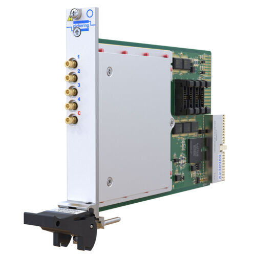 PXI/PXIe RF Multiplexer, Single 4-Channel, 3GHz, 75Ω, SMB