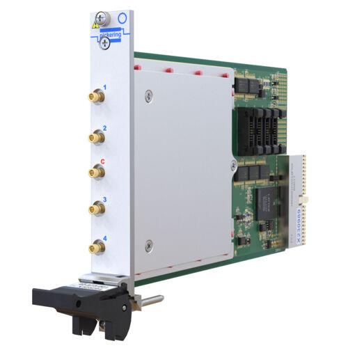 PXI/PXIe RF Multiplexer, Single 4-Channel, Terminated, 3GHz, 50Ω, SMB