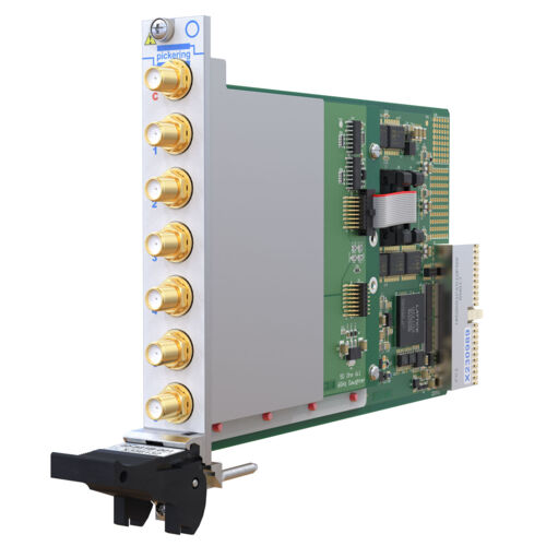 PXI/PXIe RF Multiplexer, Single 6-Channel, Terminated, 8GHz, 50Ω, SMA