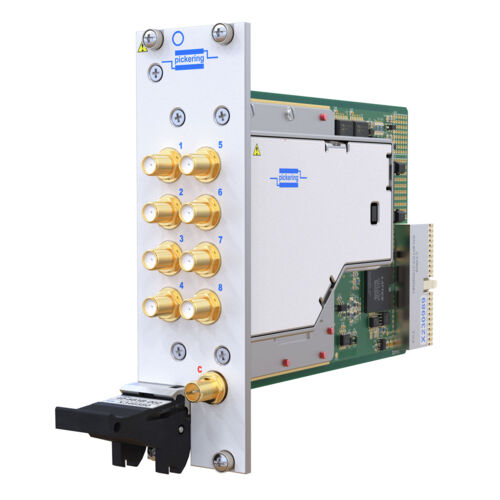 PXI/PXIe RF Multiplexer, Single 8-Channel, Terminated, 8GHz, 50Ω, SMA