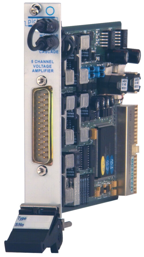 PXI Voltage Amplifier D Type Connector