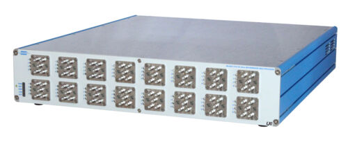 LXI Microwave Multiplexer, 50Ω 4-Channel 9-Bank 6GHz SMA