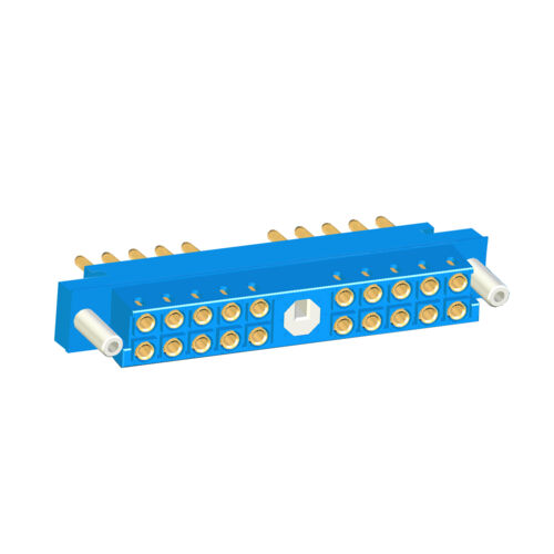 20-Pin Scorpion Female Connector, 20A, Straight PCB Mount