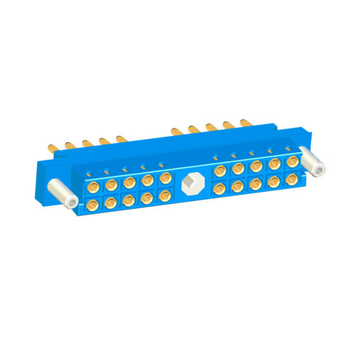 20-Pin Scorpion Female Connector, 30A, Straight PCB Mount