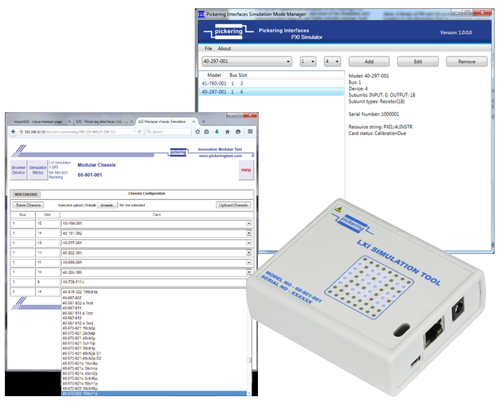 PXI & LXI Simulation Tools | Pickering Interfaces