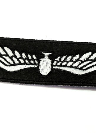 Embroidered Badge with Felt Background