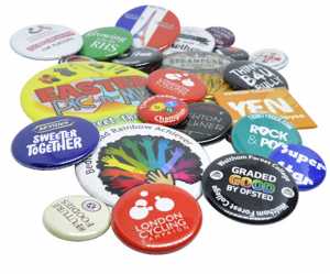 Button Badges - Custom printed with your design