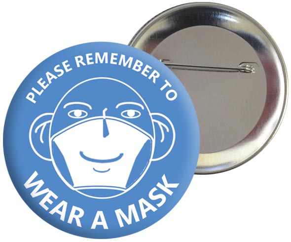 Wear a Mask Badge