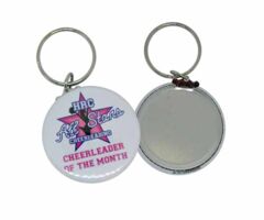 38mm Button Keyrings