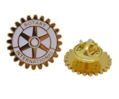 Rotary Wheel Lapel Badges