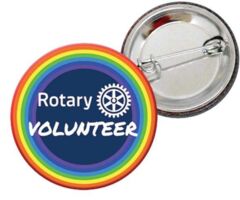 Rotary Volunteer Badges