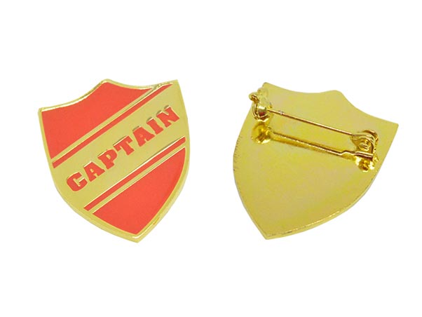 Red Shield Captain badge