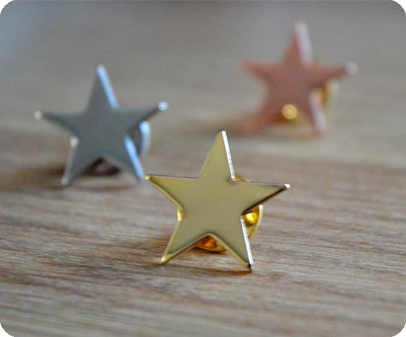 Range of star badges