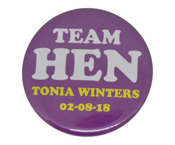 Team Hen badges