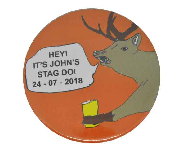 Custom stag do badges