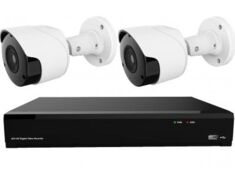 Gamut 2MP HD-TVI 2 Bullet Camera CCTV System