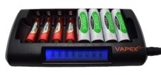 Vapextech 8 Cell AA/AAA Fast Battery Charger