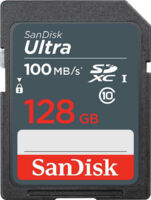 SanDisk 128GB Ultra SDXC Memory Card 100MBs Class 10 UHS-I