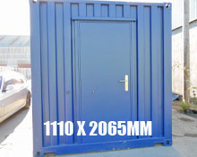 1110 x 2065mm Personnel Doors | Buy Shipping Container Products Online