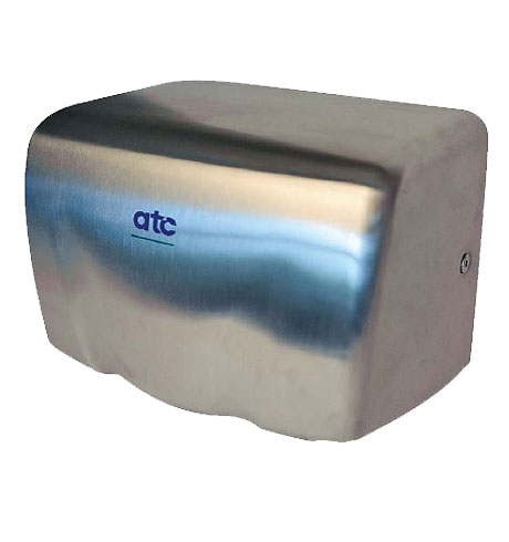ATC Puma Compact High Speed Hand Dryer Matt Stainless Steel