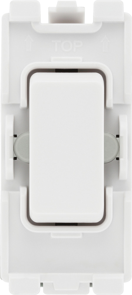Nexus Grid R14C White 2 Way Retractive Single Pole Module