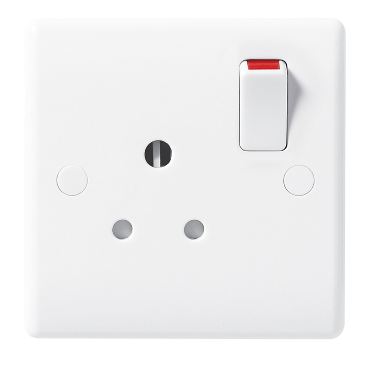 CLICK MODE 15A ROUND PIN SWITCHED SOCKET OUTLET CMA034