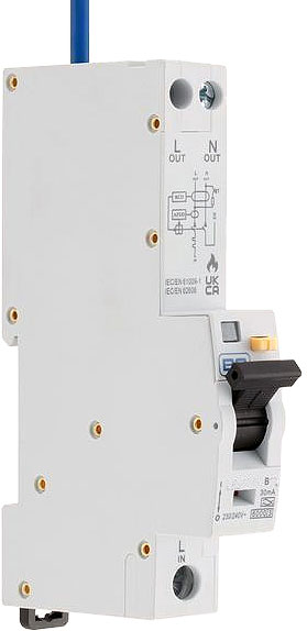 BG CURAFDC20A AFDD 20 Amp Type A RCBO C Curve