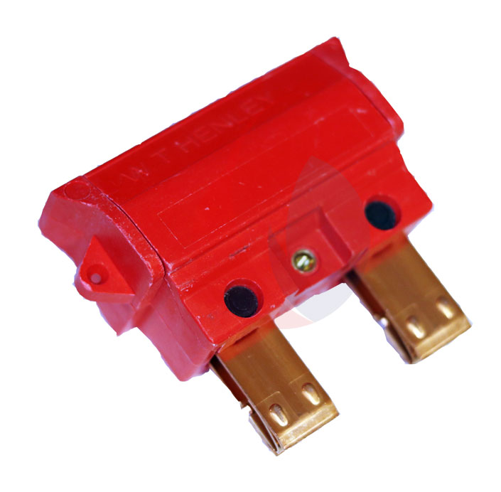 Series 7 Cut Out 100A Red Solid Link Carrier