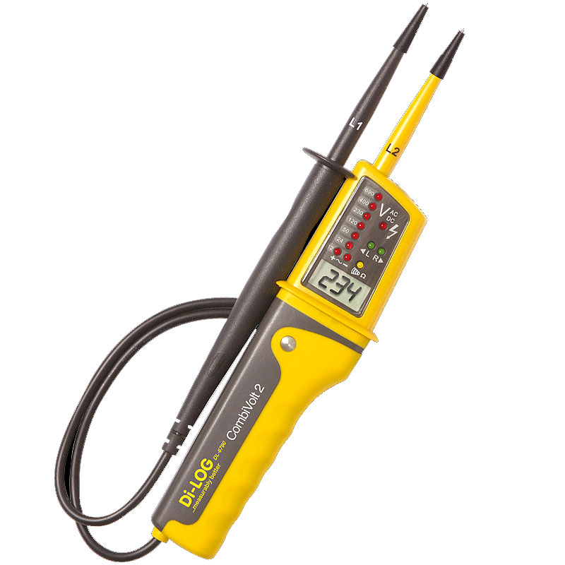 Dilog DL6790 Voltage & Continuity Tester LCD Display