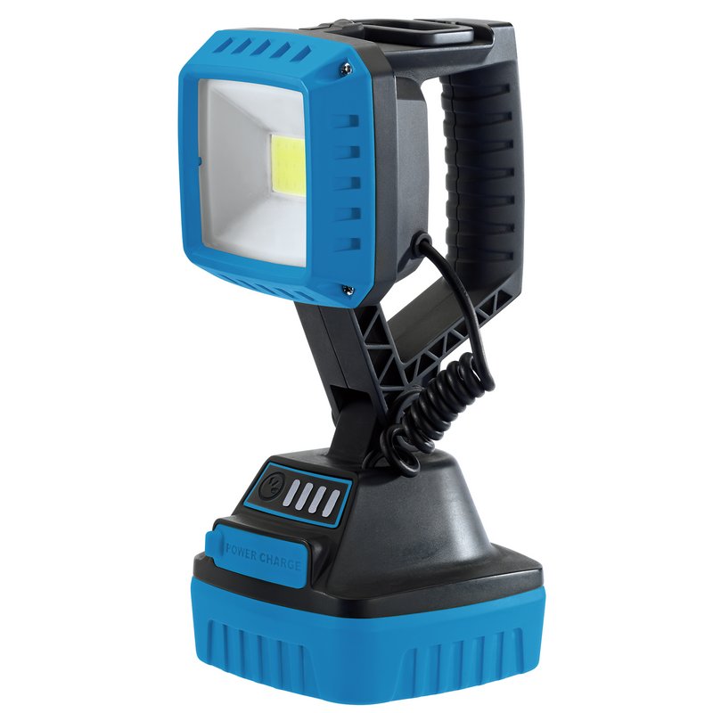 Draper 90032 10 Watt COB LED Rechargeable Worklight Blue