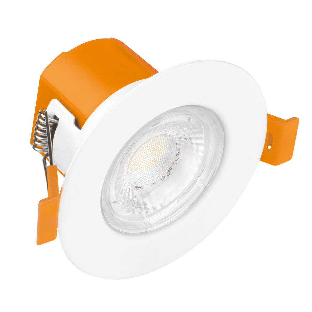 Enlite FD1-CS 6W LED IP65 Fixed Dimmable Fire Rated Downlight White 3000/4000/6500K