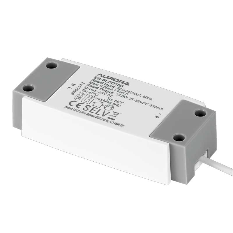 Aurora EN-PLDD18C 18 Watt Dimmable LED Driver For Slim Fit Low Profile LED Downlight