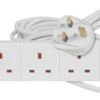Mercury 4 Gang Extension Socket with 5 Meter Lead Surge Protection
