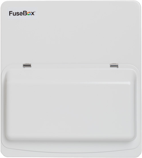 Fusebox 6 Way 100A Mains Switch & SPD T2 Metal Consumer Unit - peclights london