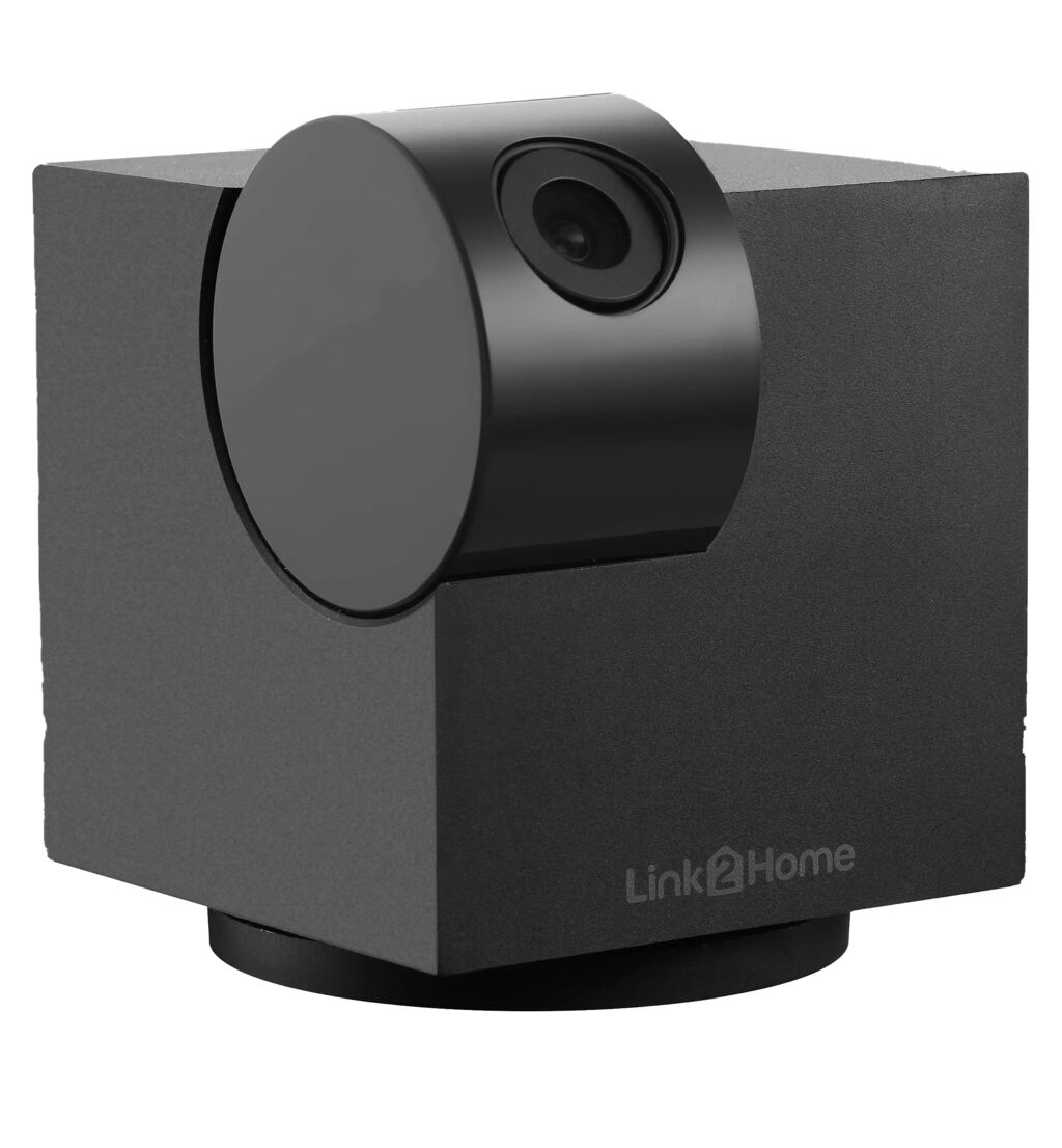 Link2Home Smart WiFi USB Indoor Security Camera with Pan & Tilt 