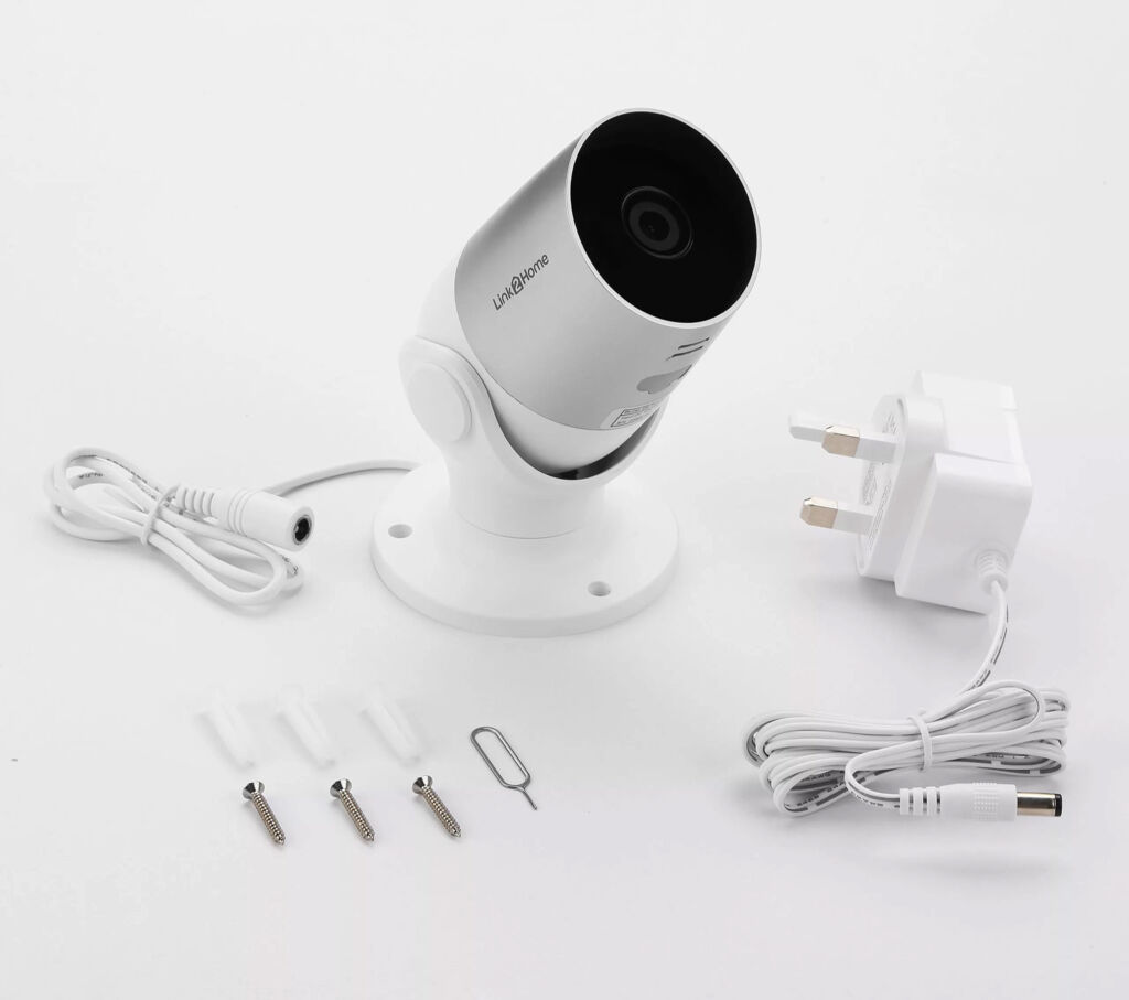 Link2Home Smart WiFi Outdoor Security Camera Fix Lens