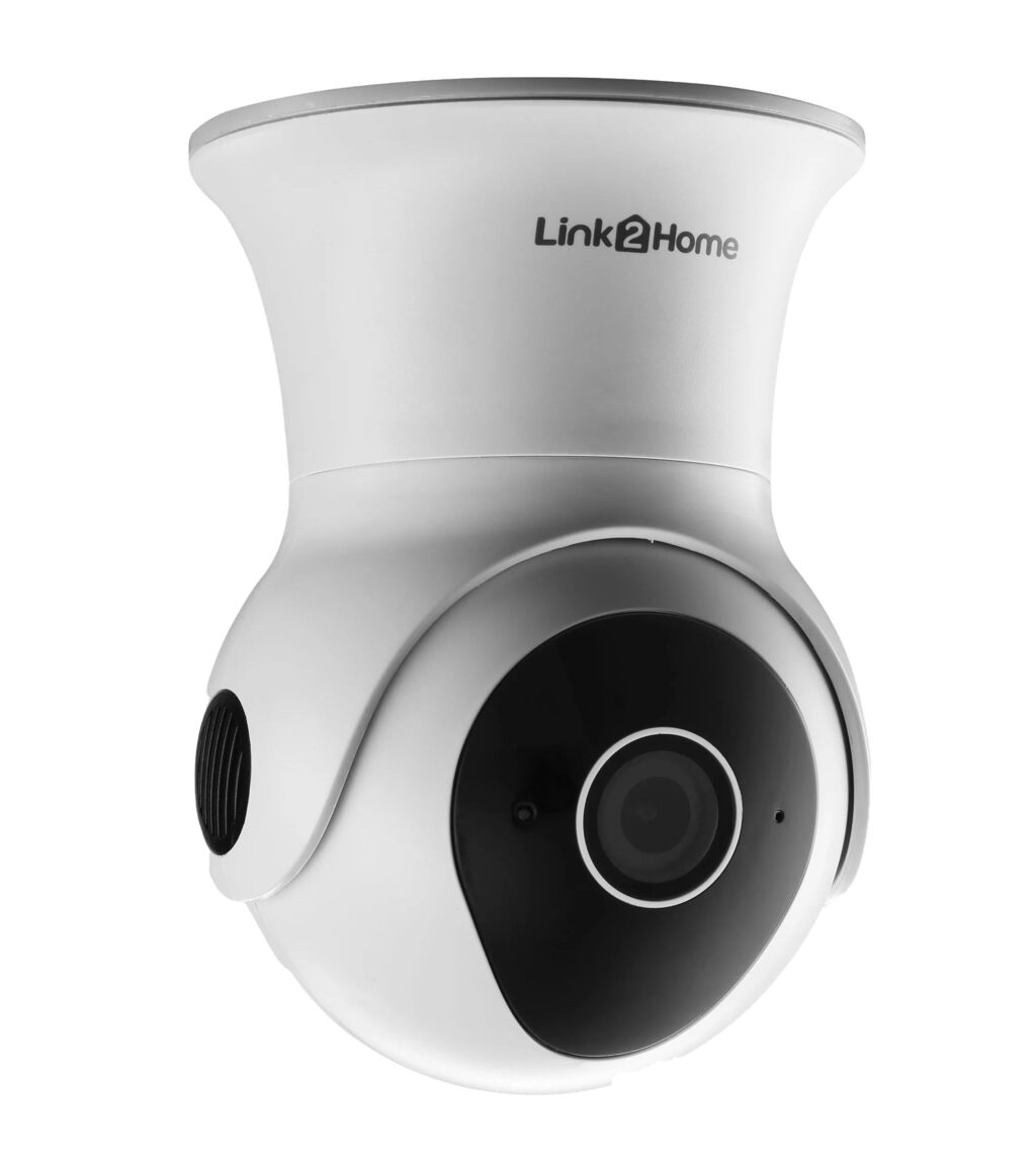 Link2Home Smart WiFi Outdoor Security Camera with Pan & Tilt