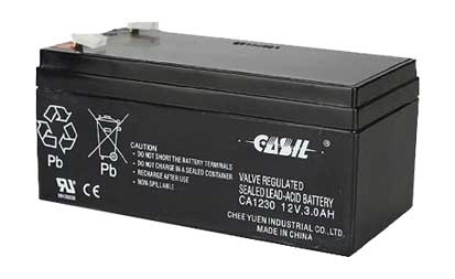 12V 3.0AH Sealed Lead Acid Battery