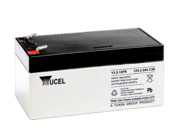 Yucel 12V 3.2AH Sealed Lead Acid Battery