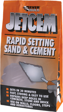 Everbuild Jetcem Sand & Cement Hand Bag 2kg