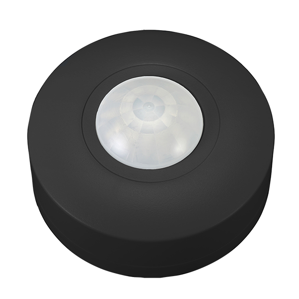 OVPIR005BK Compact Surface Mounted 360 Degree PIR Sensor Black