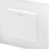 Retrotouch 00196 Retractive/Pulse Light Switch 1 Gang White PG