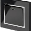 Retrotouch 00199 Retractive/Pulse Light Switch 1 Gang Black CT