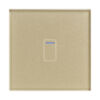 Retrotouch Crystal+ 01459 Wi-Fi Smart 1 Gang Touch Switch Brass Glass