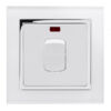Retrotouch 01720 20A Heater Switch White CT