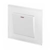 Retrotouch 01761 Crystal 13A Fused Spur Switch White