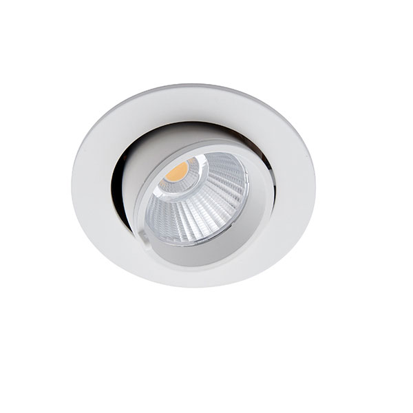 Saxby Axial 78537 9W Round Wallwasher COB LED Downlight