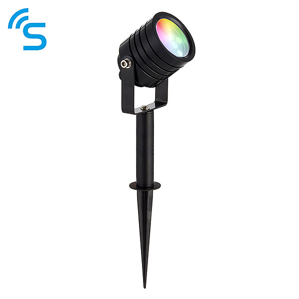 Saxby 91963 Smart Luminatra RGB IP65 Spike Light